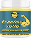 Micronized Creatin Monohidrat pulbere, Nearomat, Pre Workout, Post Workout, Recovery, Clădire musculară, Îmbunătățirea Performanței atletice, 300 Gram, 5000mg per Servire, 60 Serviri