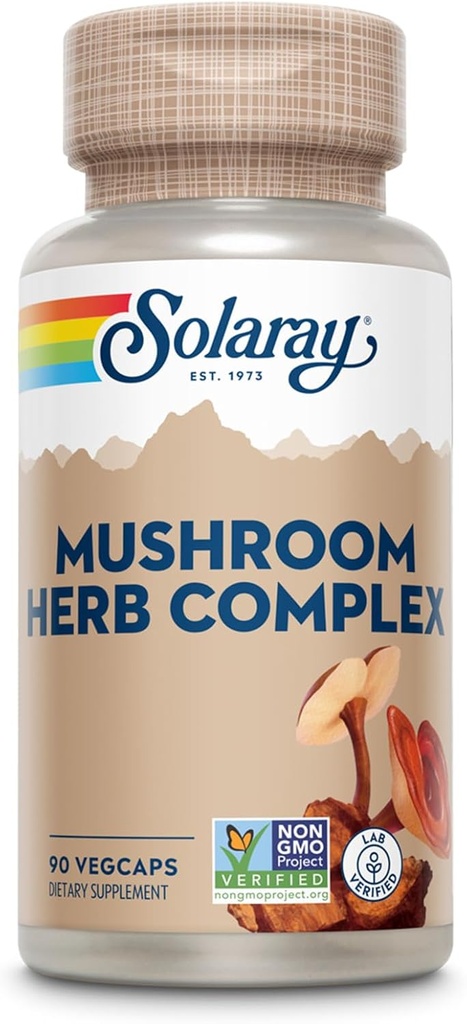 SOLARAY Mushroom Herb Complex Suplimente 