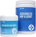 Pet MD Şerveţele avansate pentru urechi + Avansate Hip & Joint