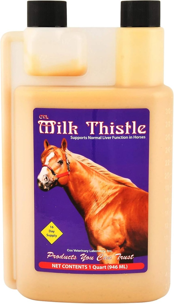 Cox Laboratory Veterinary Milk Thistle Quart (32 Ounces)
