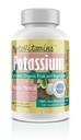 Alimente organice integrale Potasiu 120-conte capsule vegetariane de PhitoVitaminans
