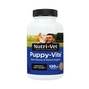 Nutri-Vet Puppy-Vite Chewables pentru căței, Formulate cu vitamine și minerale pentru a sprijini dieta echilibrată, Marea sursă de vitamina C, 60 Conte