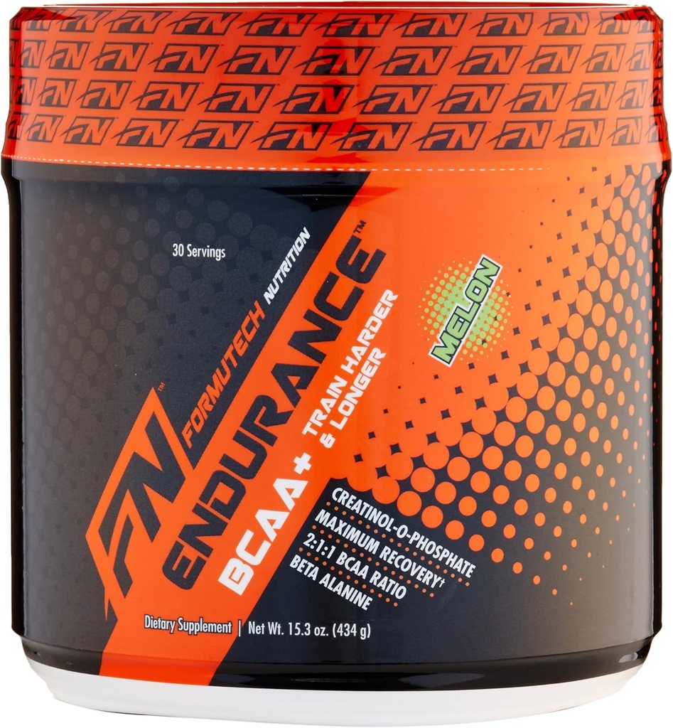 Endurance BCAA Plus, Proiectat pentru formare mai greu și mai lung cu Beta Alanine, Melon, 434 Gram