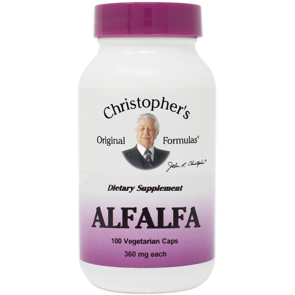 Alfalfa părăseşte Dr. Christopher 100 VCaps