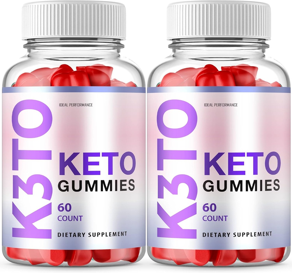 PERFORMANŢA IDEALĂ (2 ambalaj) K3TO. Ketos Gummies K3TO Gumies K3 to Gummies (120 Gummies)