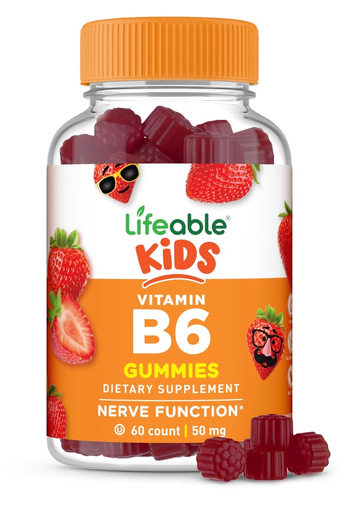 Vitamina viata B6 Gume pentru copii 