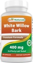 Cele mai bune naturale albe scoarță salcie 400 mg 180 capsule