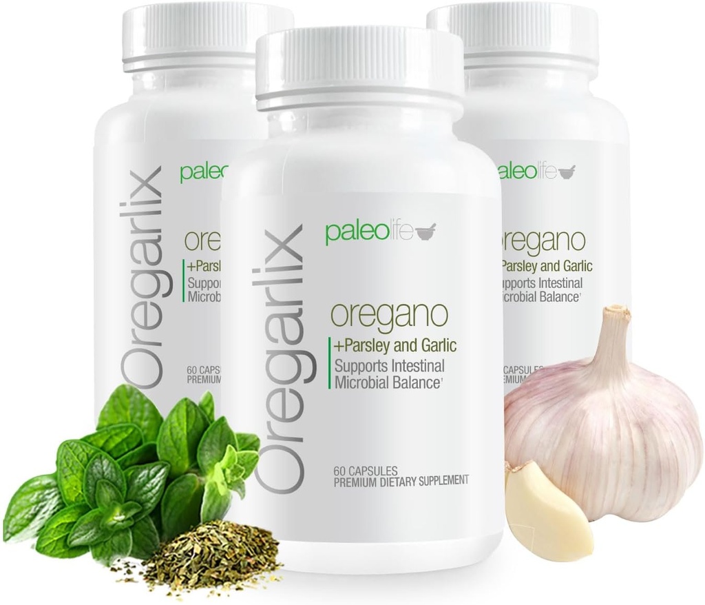 Premium Oregarlix. Suplimentul pentru sănătate. Echilibrul microbial cu prebiotice premium - Ajutor pentru păstrarea bun Bacteria sănătos și în creștere - 100% Natural (3-Pachet)