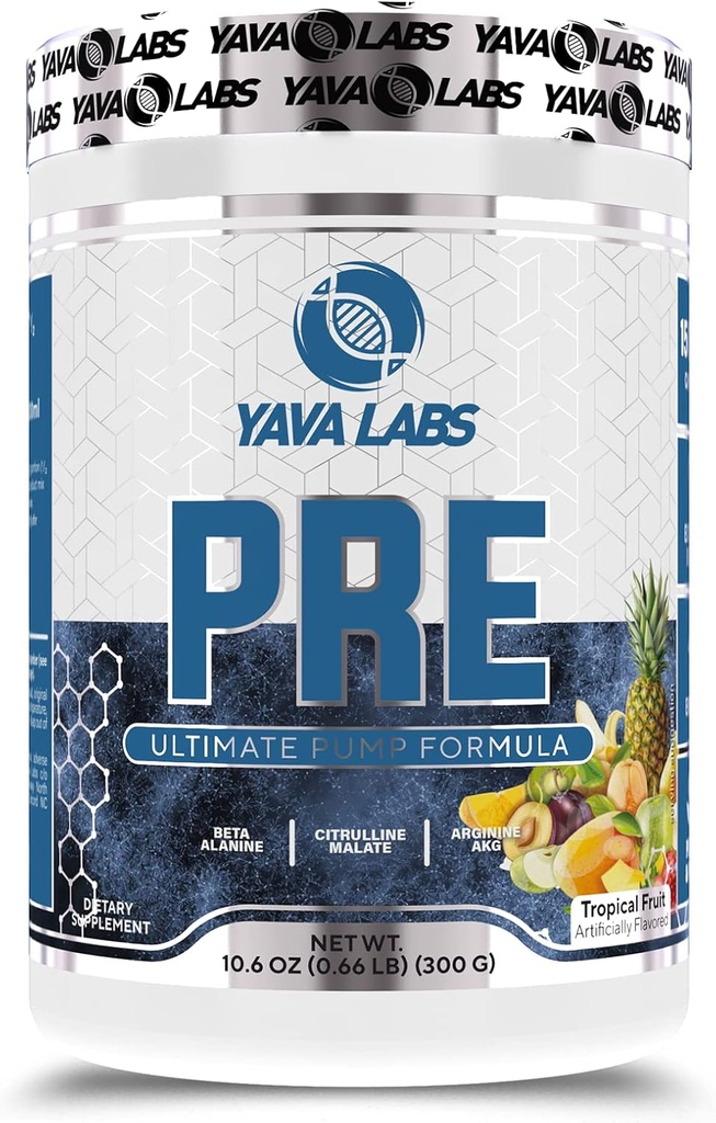 Yava Labs PRE Workout Ultimate Pump Formula (Fruct tropical)