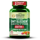 Himalayan Organics Plant-Based DHT Blocker cu bunatate a frunzelor de Nettle 
