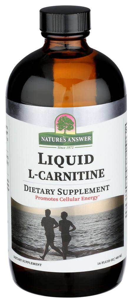 Răspunsul naturii lichid L-Carnitine Raspberry aroma 1200 mg 16-Fluid Ounces Cellular Energy Supliment alimentar
