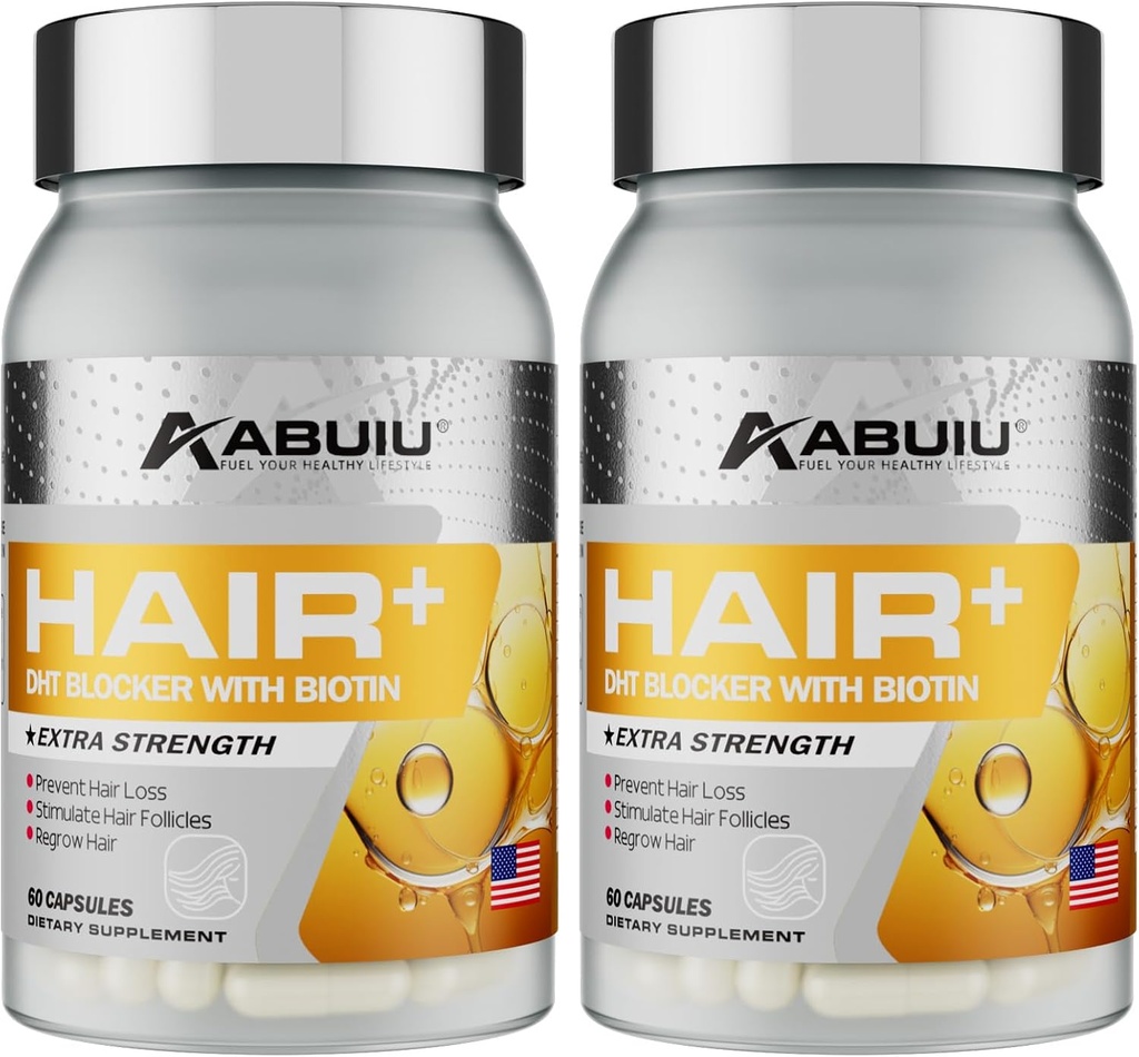 Biotina pentru cresterea parului Femei - Biotin Supliment 5000 mcg, cu vitamina C E B12 B6 Un suport puternic unghii de îngrijire a părului Sănătate - Statele Unite ale Americii - 120 capsule / 2 cutii
