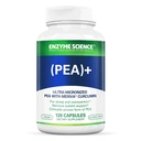 Enzyme Science Pea + Curcumina turmerica Suplimentul pentru suport fizic ajuta la sustinerea sistemelor nervoase, imune, si musculare - 120 capsule