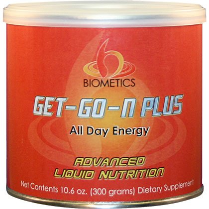 Biometice Get Go N Plus toată ziua energie Naturală Boost 300g poate