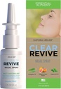 Spray nazal, ajutor de alergie, ajutor rapid de nazal și iritație sinusală, uscare și îndepărtarea mucusului, Formula non-drowsy și zero dependență (Adult, 1pk)