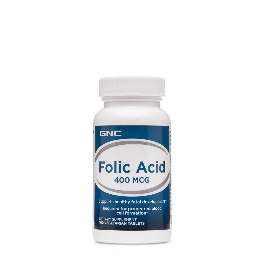 GNC Acid folic 400 mcg (100 comprimate)