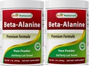 Cel mai bun Naturals Beta Alanine pulbere pură 1 liră (1 LB (Pachet de 2))
