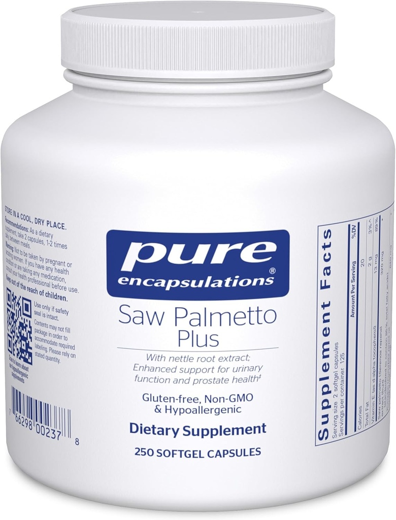 Pure Encapsulations Saw Palmetto Plus 