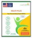 Live To Shine Multi Plus Patch Topical - Statele Unite ale Americii - 30 zile de aprovizionare pentru femei și bărbați din