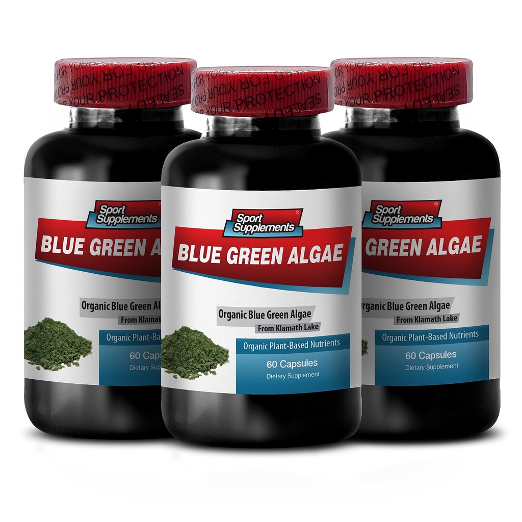 Supreme Immune System Supplement - Klamath Blue Green Algae 500mg, Klamath Lake Blue Green Algae, spirulina şi Chlorella Capsule, spirulina pulbere, spirulina chlorella, Chlorella Tablets 3B 180Cap