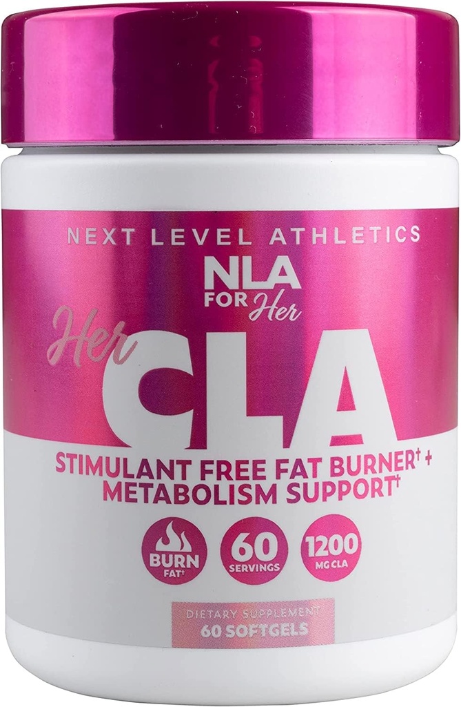 NLA pentru CLA, 1200 mg, 60 Count - No Caffeine sau Stimulants, SIDA în arderea grăsimilor, creșterea metabolismului, Boosts Immune System, Creșterea forței și a perseverenței, Calorie Burn cu Omega 6-Fatty Acids