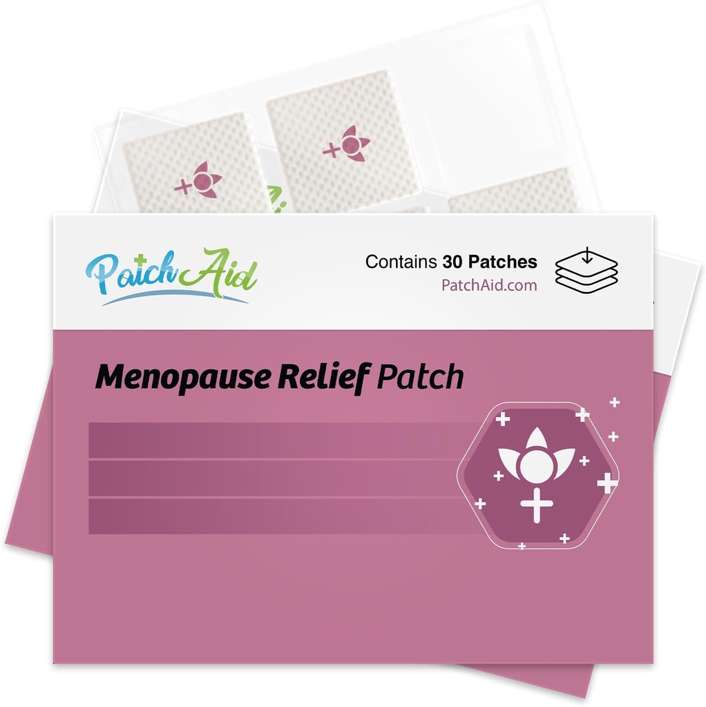 Menopauza PatchAid Ajutor Patch Topical 30-Day Supply