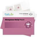Menopauza PatchAid Ajutor Patch Topical 30-Day Supply