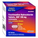 Ohm Fexofenadină antihistaminică în aer liber Altergie comprimate de relief 30ct