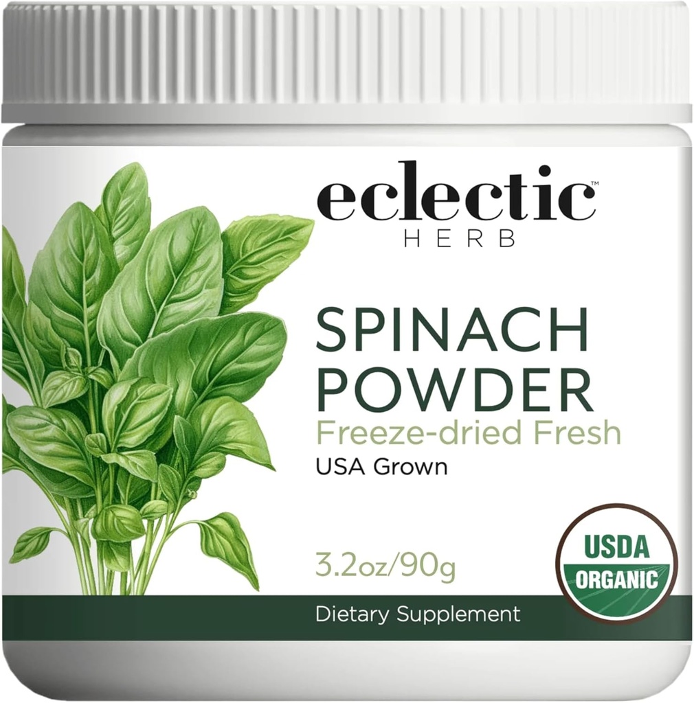 Eclectic Herb Spanac pulbere 90 Grams