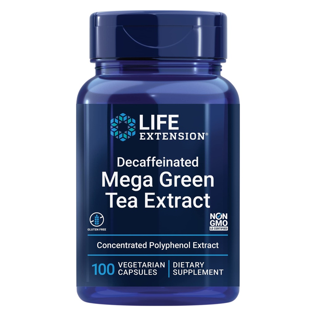 Extensie de viață Decafeinizat Mega Ceai verde extract 