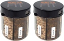 Monstru supliment de medicamente Pilula Dispenser cu etichete de compartimentare - Extra mari pastile container mâner aproape orice supliment - Ușor de a dispensa (Monster Fit - 2 ambalaj)