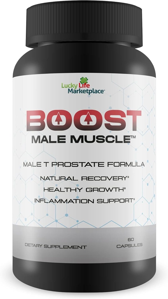 Boost Masculin - Rezistenta maxima Suport prostata pentru barbati - Promovarea golirea vezicii urinare zi și noapte - Suport îmbunătățit fluxul de sânge cu ceai verde - Bărbați