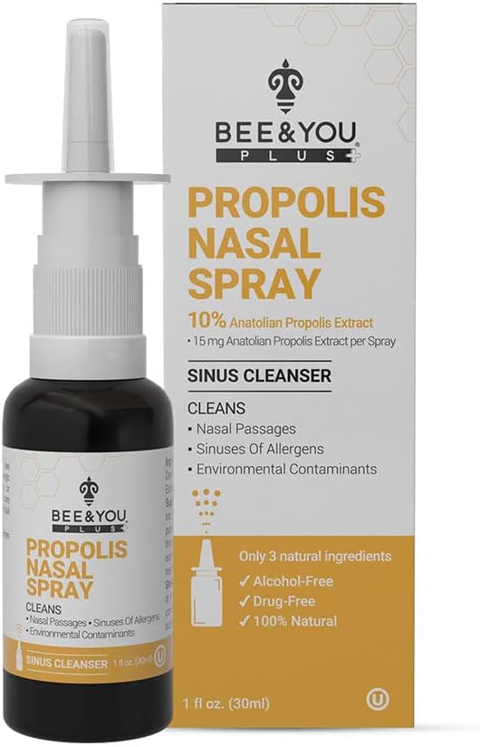 BEE si tu Plus Natural Propolis Nasal Spray 1 Fl oz 