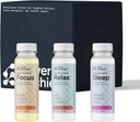 Supliment Variety Pack cu avansat Nanoscience Technology, 12 Pack, Stres Calmant Relaxeaza-te Bea, Sleep Aid Drink, Nootrop Brain Supplement Focus Drink, 2 oz Shot