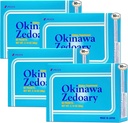Umeken Okinawa Zedoary Purple si Turmeric alb cu extract de varza fermentata, Suplimente de sanatate Gut pentru femei si barbati, Root Zedoary, Supliment Turmeric, 60 Conte, Pachet de 4