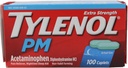 TYLENOL PM extra Putere Durere Relieiver/Nighttime Sleep Aid Caplets 100 ea