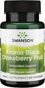 Swanson Full Spectrum Aronia (Chokeberry) 400 Milligrame 60 Capsule