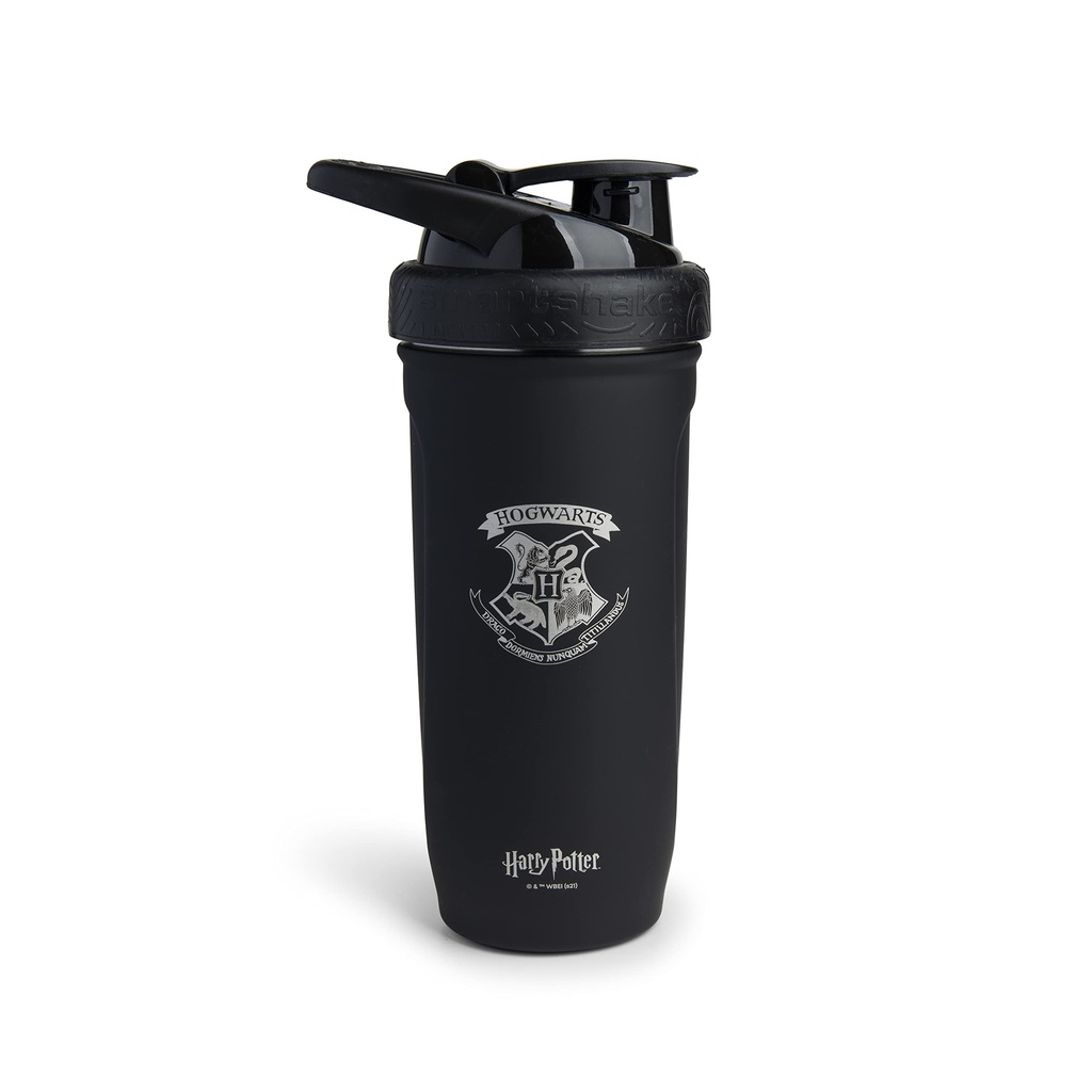 Smartshake Recforce Steel inoxidabil Harry Potter Hogwarts Crest Shaker Sticla (900 ML / 30oz) 