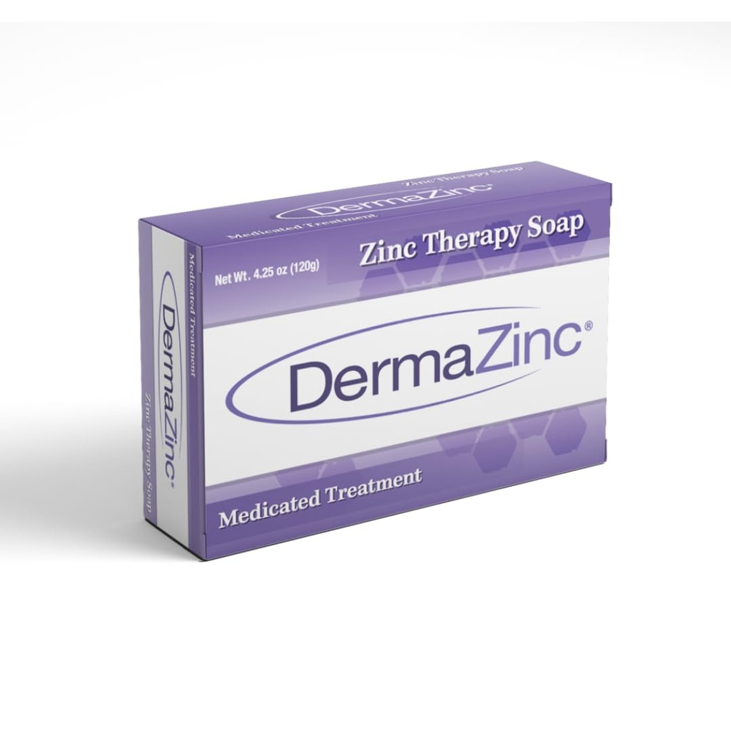 Terapie DermaZinc Sapun, Sapun de zinc pentru piele, Tulburare a pielii Relief pentru Psoriazis, Dermatita, Eczema, si alte simptome de stare