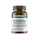 Capsulele de Resveratrol NutraMedix - Supliment antioxidanţi biodisponibili din extract de vin roşu + Piele de struguri - 200 mg Knotweed japonez pentru suport imun şi cardiovascular (60 capsule)