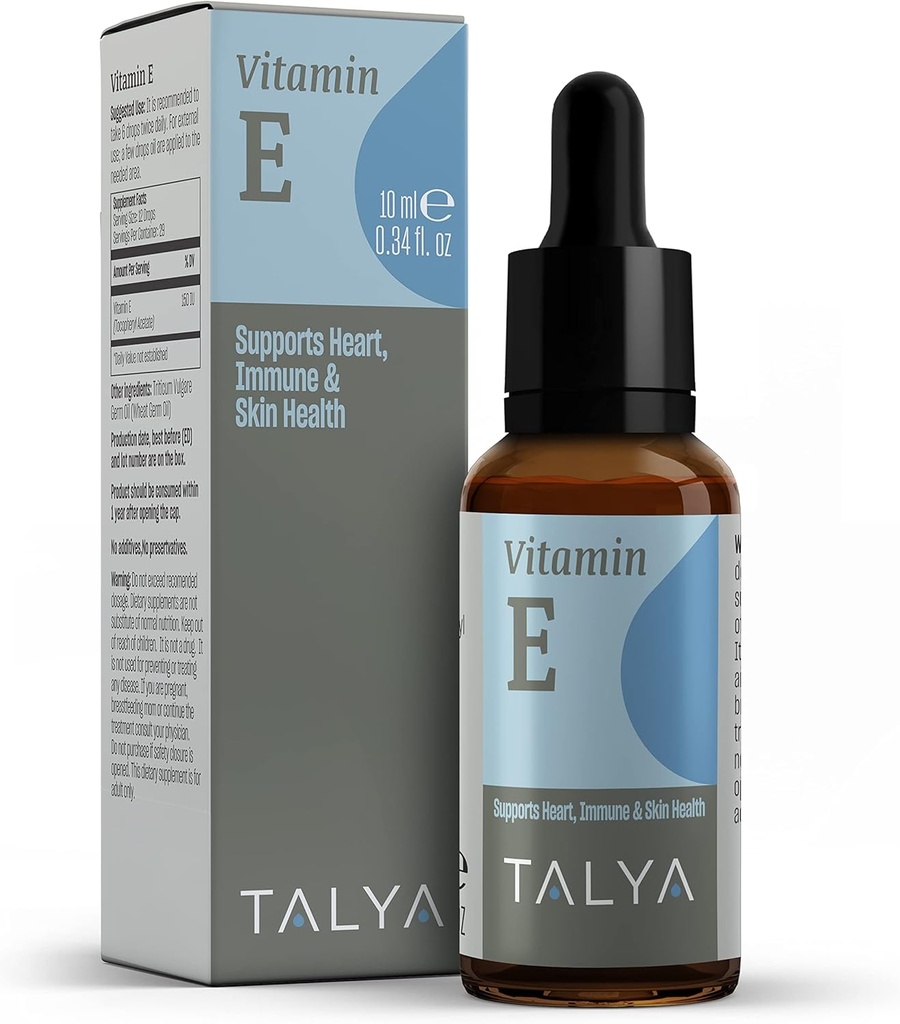 TALYA Vitamina E picături lichide 0.34 fl.oz 