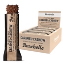 Barebells Proteine Baruri Caramel Cashew - 12 Conte, 20g High Proteine Treats - Chocolate Nutrition Bar cu 1g Total Sugars - On-The-Go Breakfast sau Post-Workout Snack