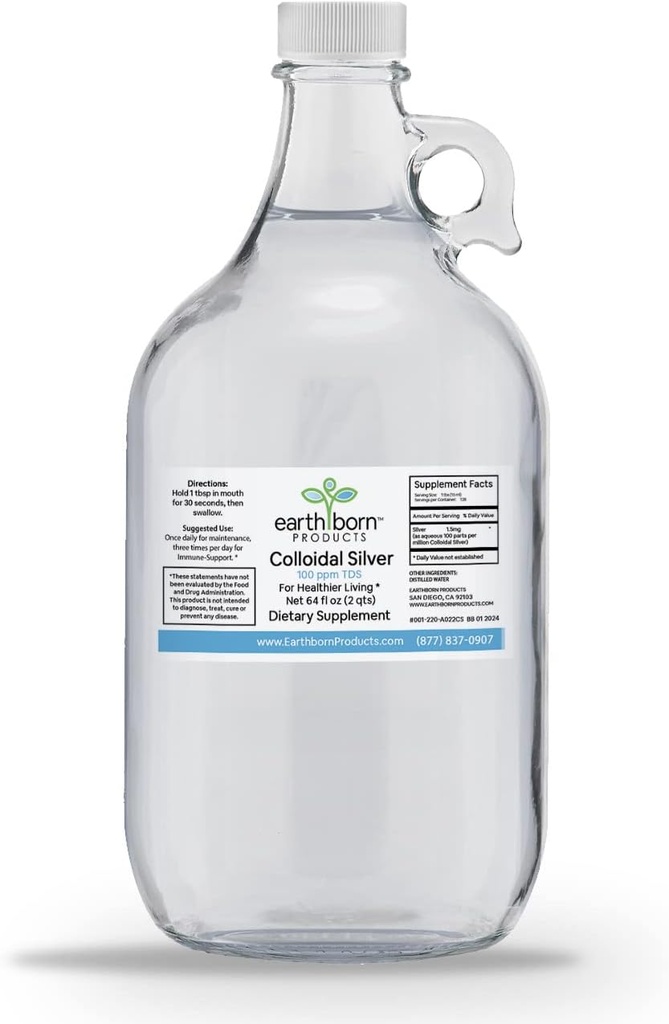 Argint coloidal monoatomic (64OZ.)