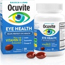 Ocuvite Eye Health, Lutein & Zeaxanthin Supplement, Eye Vitamin with Antioxidant Vitamina D, C, E & Omega-3, Helps Protect Eye Health, 30 Softgels