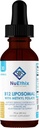 NuEthix Formulations B12 Liposomal with Methyl Folate Dietary Supplement, Bioactive B Vitamins to Support an Optimal Metabolism, 1 Fluid Ounce, 30 Servings