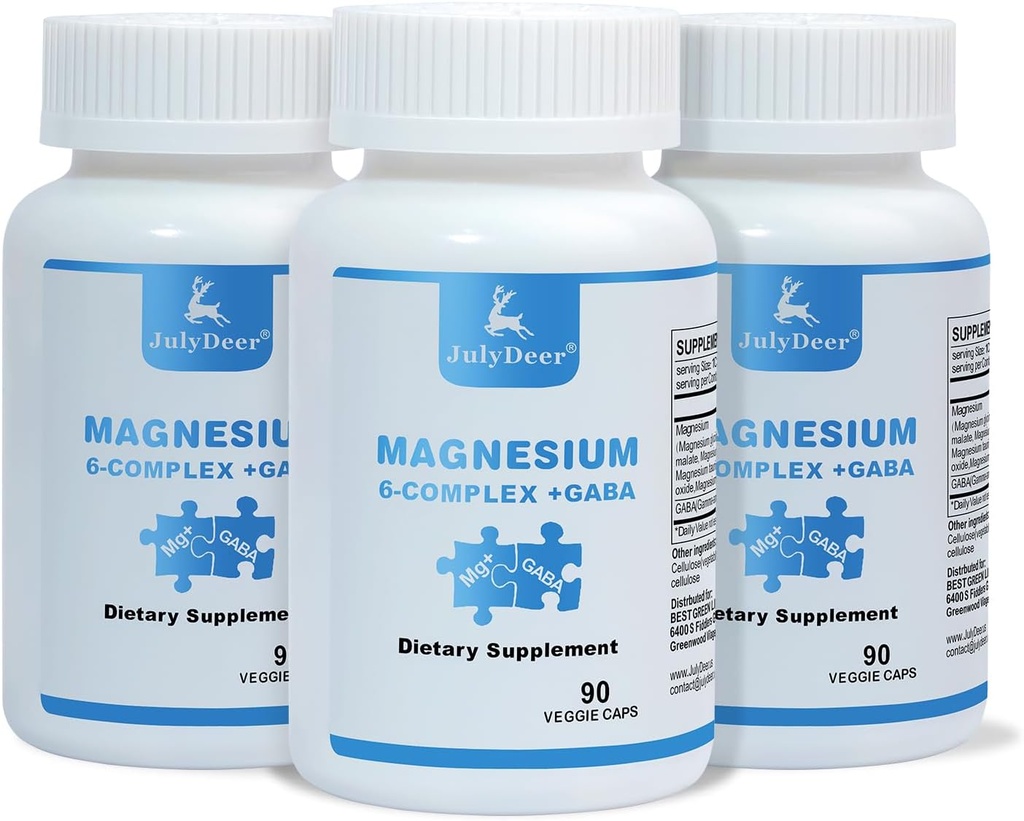 3 Sticle Sixfold Magneziu Complexe 