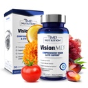 1MD Nutriție VisionMD ochi Vitamina CARMIS - Ochi Supliment pentru adulți - cu OptiLut Lutein & Zeaxantină - Sprijină Vision Health Care, Strain ochi de zi cu zi, ochi uscat și ocazional - 30 Softgels
