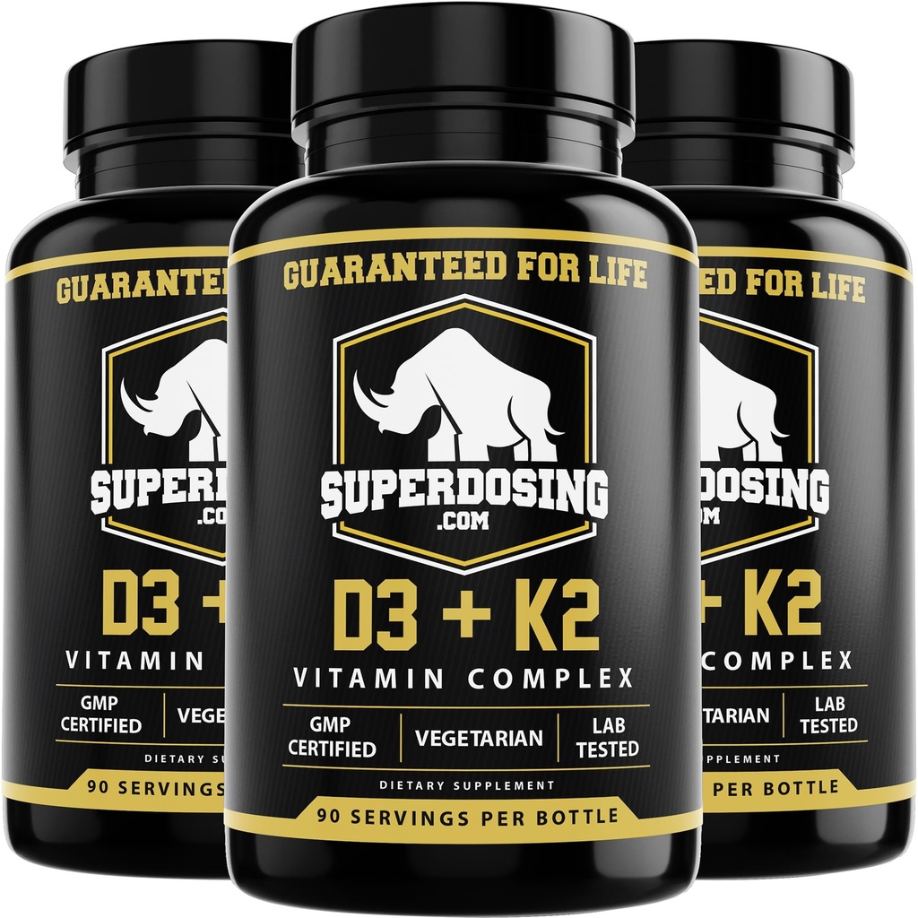 Cea mai bună valoare, concentraţie maximă 10000 ui Vitamina D3 şi 1500 mcg Vitamina K2 Suplimente 3 Flacon. D3K2 Vitamine și suplimente pentru sănătate. Capsulele D3-K2 MK4, cele mai bune vitamine K2D3 pentru sistemul imunitar