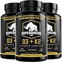 Cea mai bună valoare, concentraţie maximă 10000 ui Vitamina D3 şi 1500 mcg Vitamina K2 Suplimente 3 Flacon. D3K2 Vitamine și suplimente pentru sănătate. Capsulele D3-K2 MK4, cele mai bune vitamine K2D3 pentru sistemul imunitar