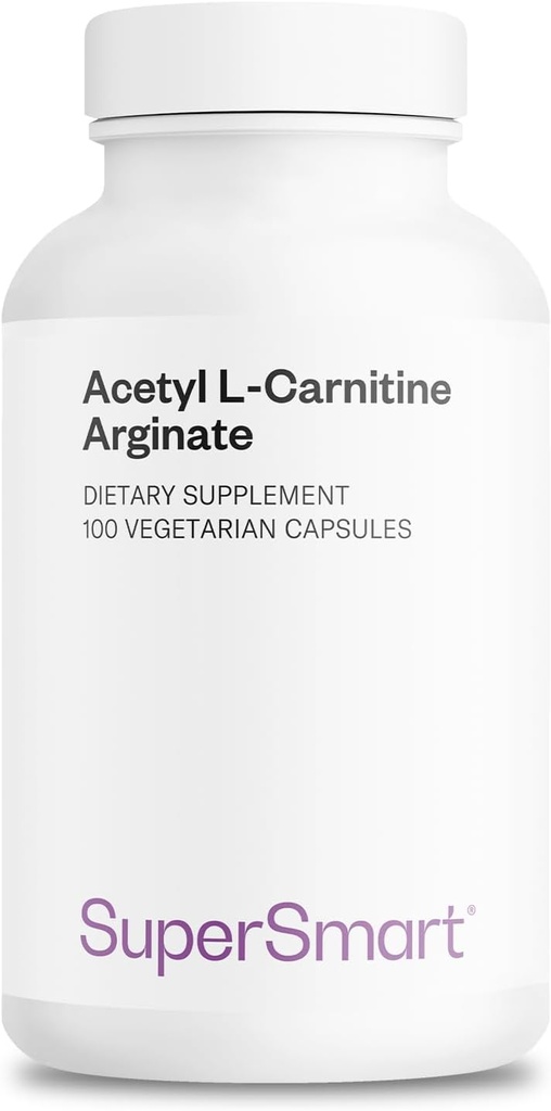 Supersmart - Acetil L Carnitina Arginate 1000 mg pe zi - Aminoacidi - Suplimentul Creier Popular 
